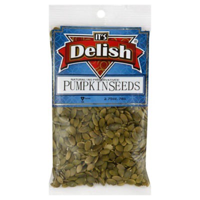 slide 1 of 4, It's Delish Pumpkin Seeds 2.75 oz, 2.75 oz