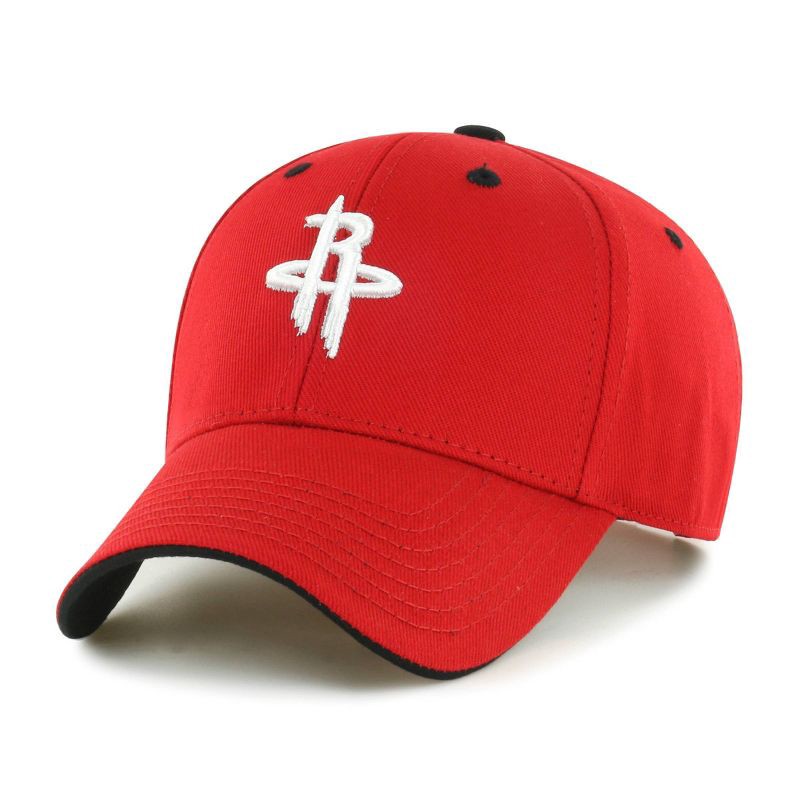 slide 1 of 2, NBA Houston Rockets Moneymaker Hat: Team Logo, Adjustable Snapback, Lightweight Cotton, 1 ct