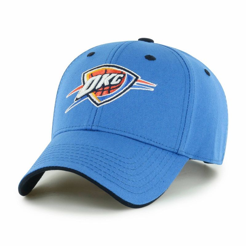 slide 1 of 2, NBA Oklahoma City Thunder Moneymaker Hat: Team Logo, Adjustable Snapback, 1 ct