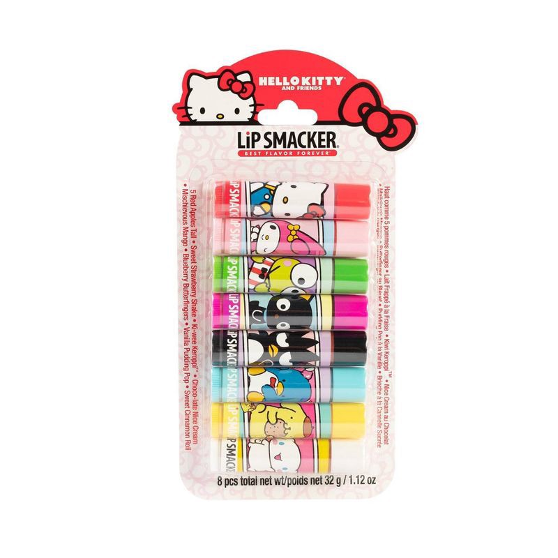 slide 1 of 4, Lip Smacker Hello Kitty Lip Makeup Party Pack - 8pc - 1.12oz, 8 ct, 1.12 oz