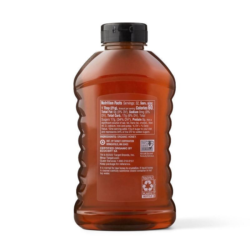 slide 3 of 3, Organic Raw Honey - 24oz - Good & Gather™, 24 oz