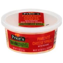 Price's Southwest Style Pimento Cheese Spread with Peppers - 11 oz