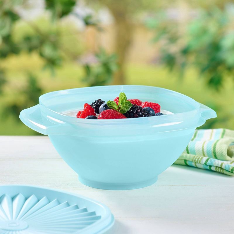 slide 2 of 12, Tupperware Heritage - 3.5C Bowl - Aquamarine, 1 ct