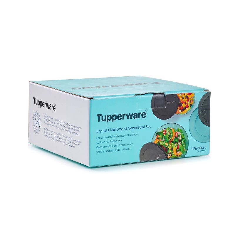 Tupperware 6-piece Heat, Serve and Store Set