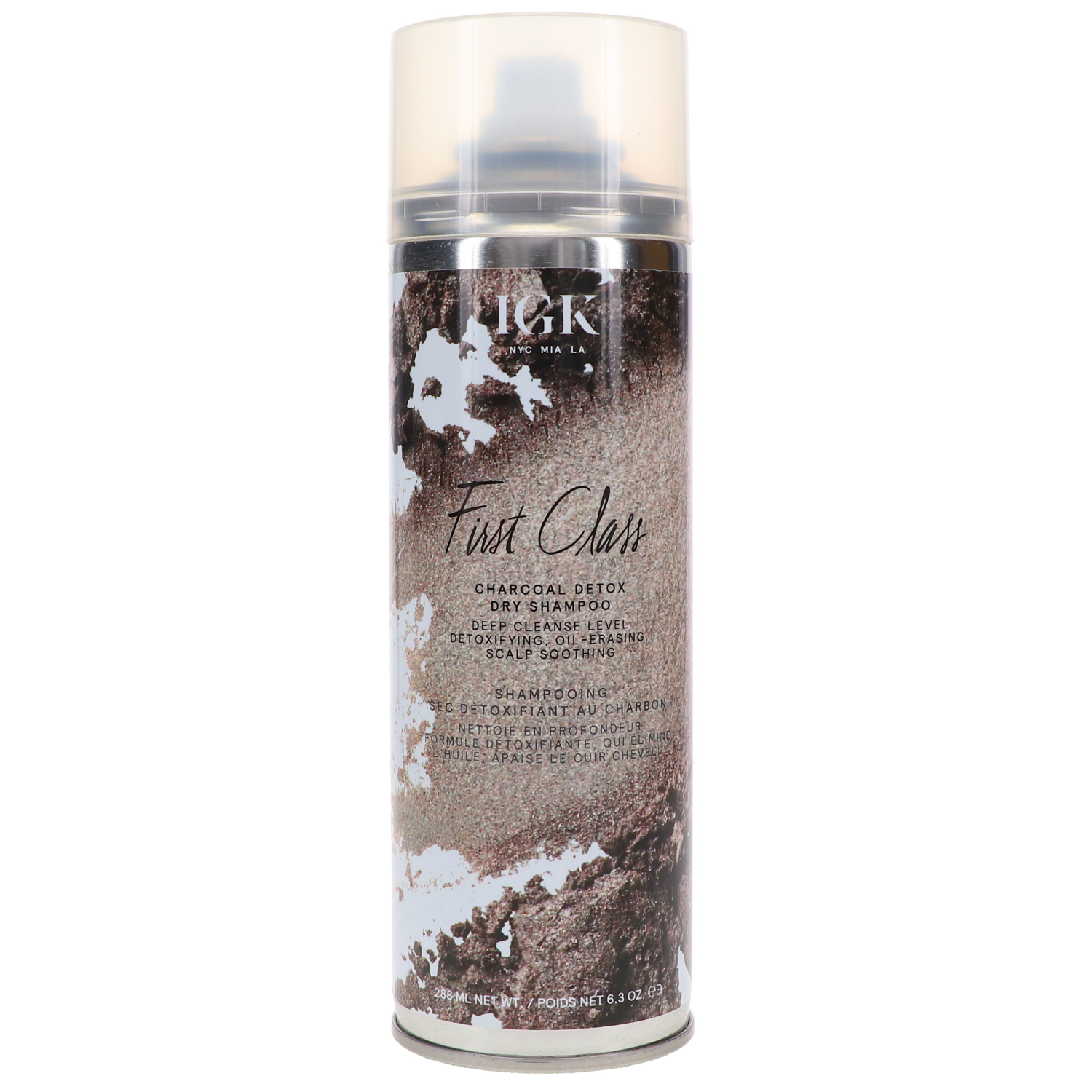 slide 1 of 2, IGK First Class Charcoal Detox Dry Shampoo, 6.3 oz