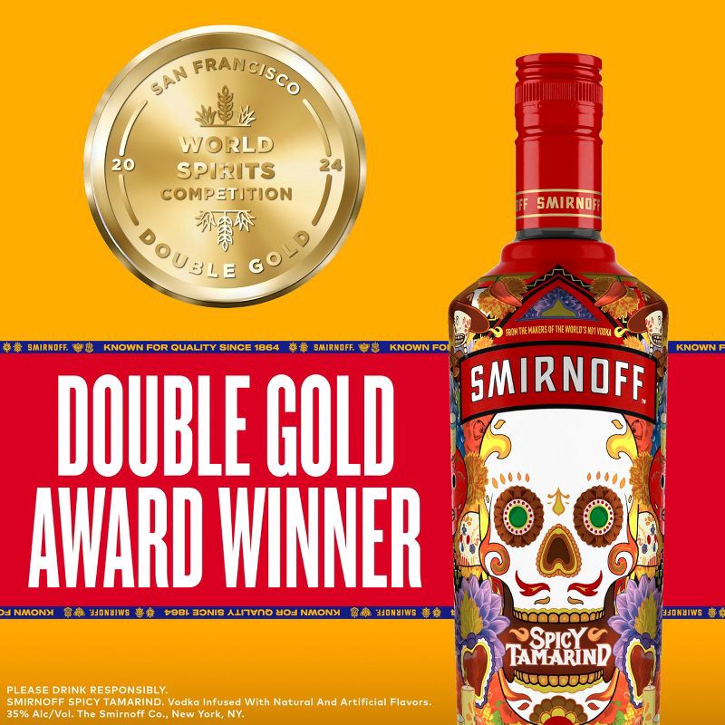 slide 2 of 10, Smirnoff Spicy Tamarind Vodka - 750ml Bottle, 750 ml