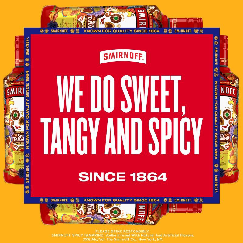 slide 3 of 10, Smirnoff Spicy Tamarind Vodka - 750ml Bottle, 750 ml