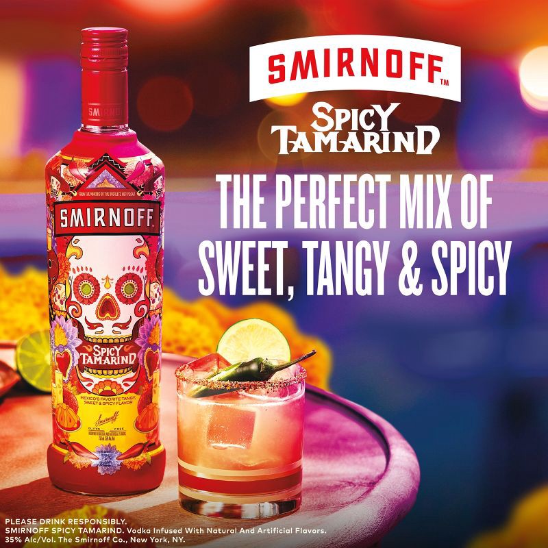 slide 7 of 10, Smirnoff Spicy Tamarind Vodka - 750ml Bottle, 750 ml