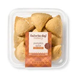 Pumpkin Spice Mini Scones - 10.25oz/12ct - Favorite Day™