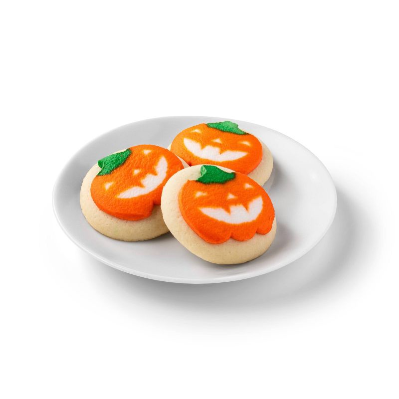 slide 2 of 4, Pumpkin Frosted Cookies - 13.5oz/10ct - Halloween - Favorite Day™, 10 ct; 13.5 oz