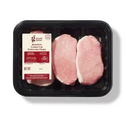 Fresh Boneless Center Pork Chop - price per lb - Good & Gather™
