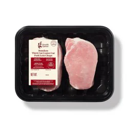 Fresh Thick Cut Boneless Pork Chop - price per lb - Good & Gather™