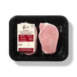 Fresh Thick Cut Boneless Pork Chop - price per lb - Good & Gather™