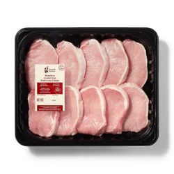 Fresh Boneless Center Cut Pork Family Pack - price per lb - Good & Gather™