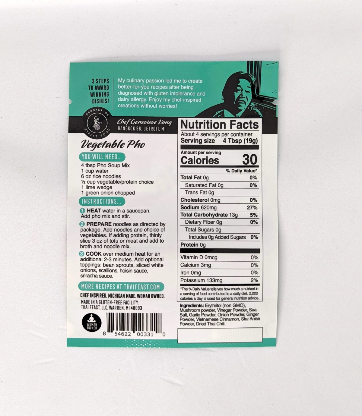 slide 2 of 2, Pho Vietnamese Noodle Soup Mix, 2.7 oz