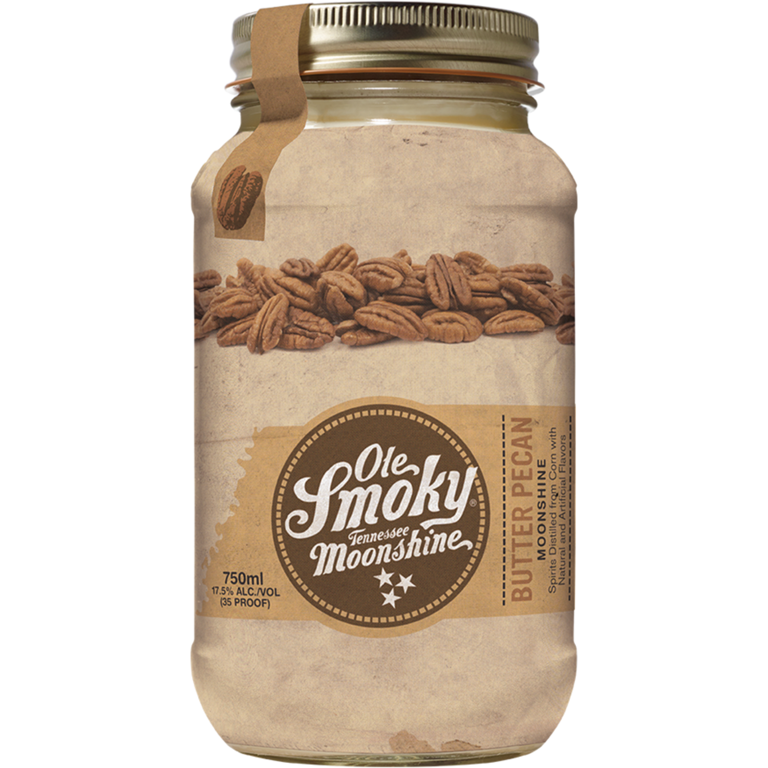 slide 1 of 3, Ole Smoky Moonshine - Butter Pecan 6/Cs, 750 ml