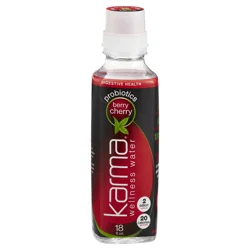 Karma Berry Cherry Probiotic Water - 18 fl oz