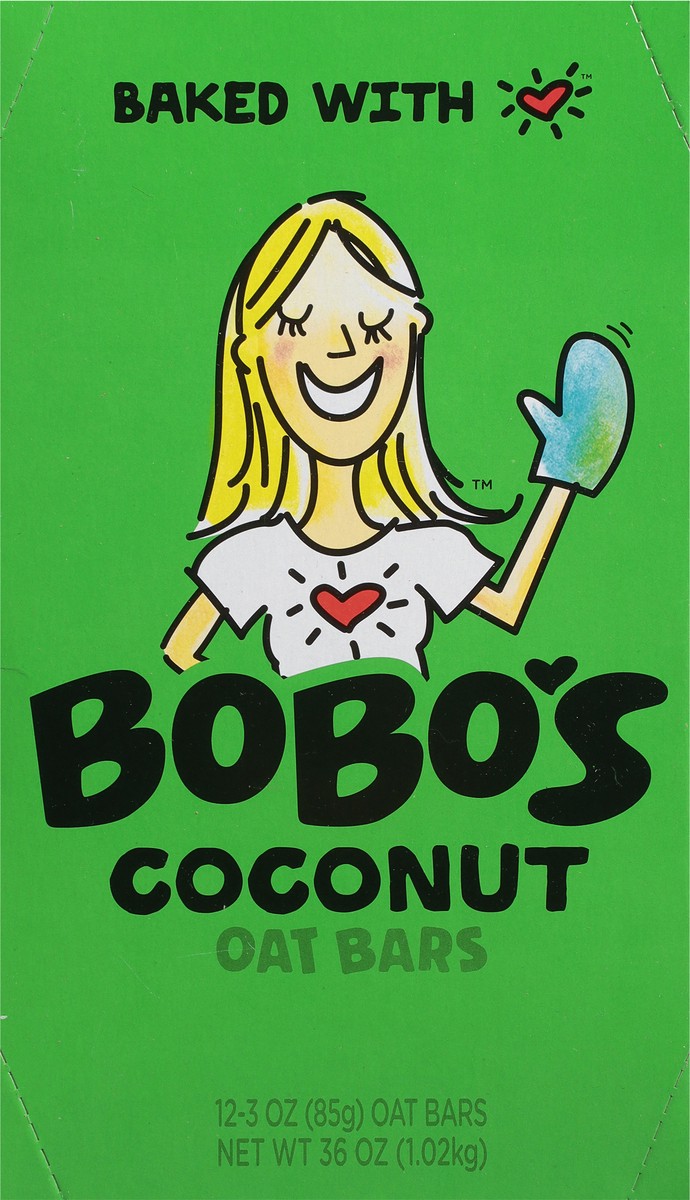 slide 4 of 14, Bobo's Coconut Oat Bars 12 - 3 oz Bars, 12 ct