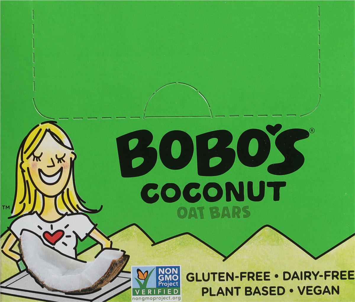 slide 10 of 14, Bobo's Coconut Oat Bars 12 - 3 oz Bars, 12 ct