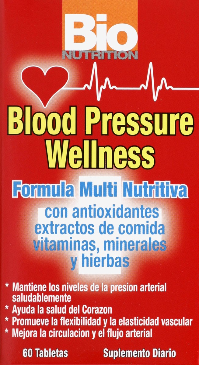 slide 2 of 5, Bio Nutrition Blood Pressure Wellness, 60 ct