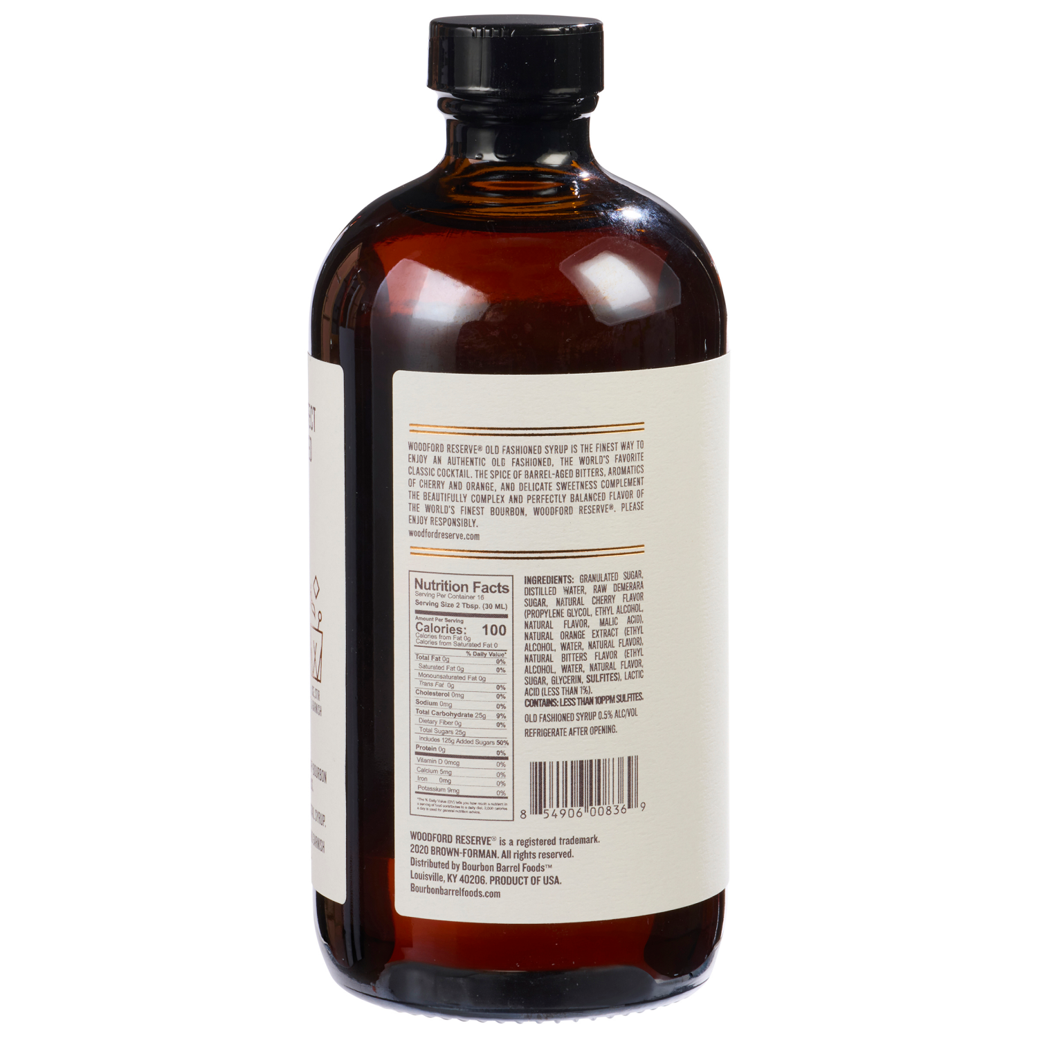 slide 3 of 4, woodford reserve old fashioned cocktail, 16 oz