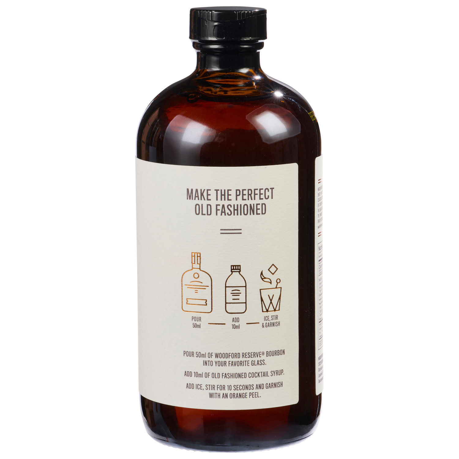 slide 4 of 4, woodford reserve old fashioned cocktail, 16 oz