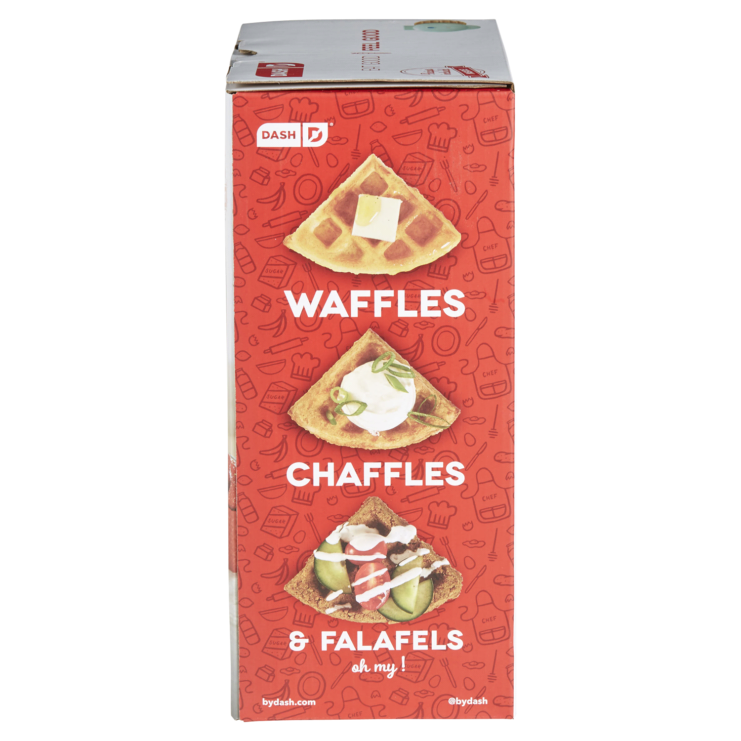 slide 2 of 5, Dash 8″ Express Waffle Maker, 1 ct