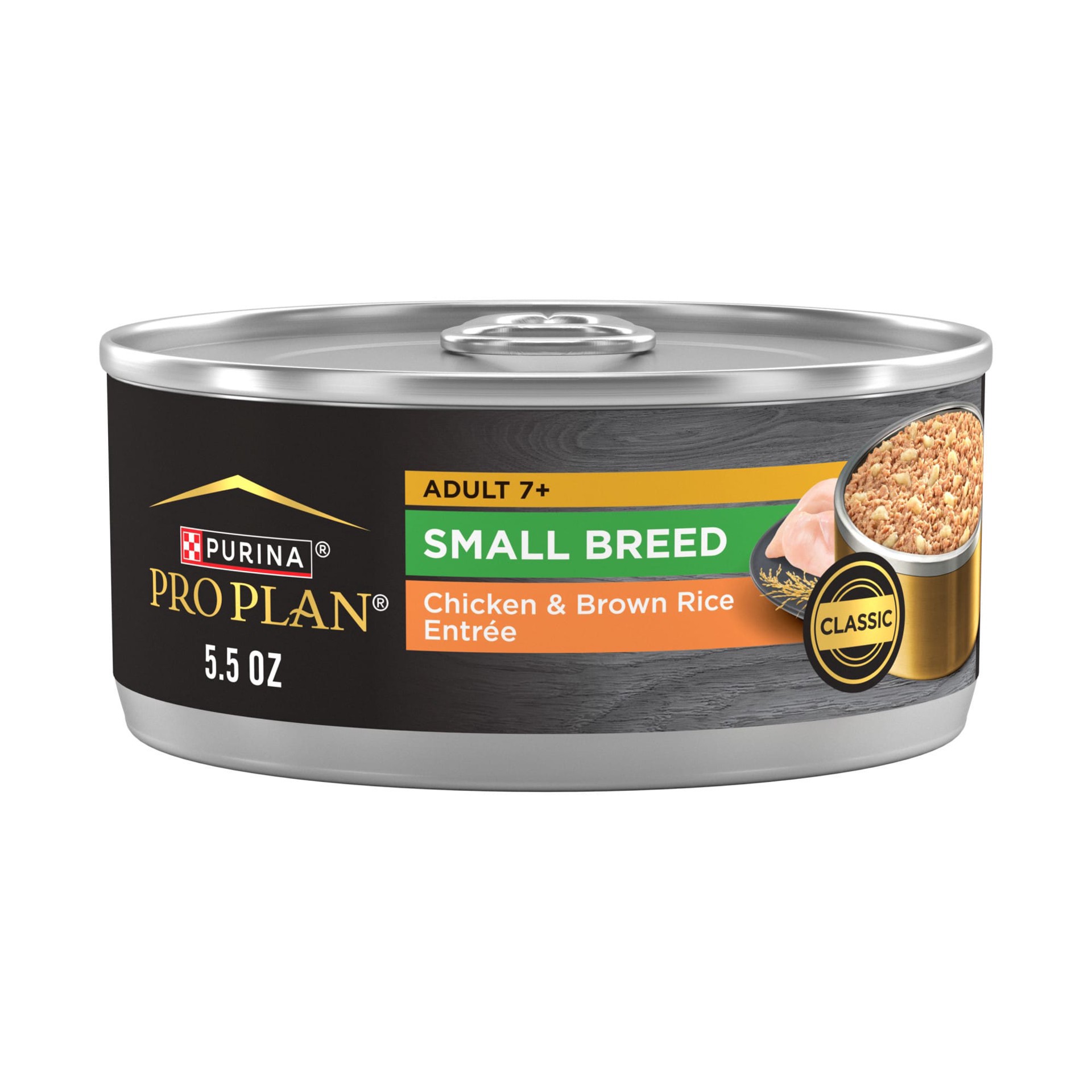 slide 1 of 1, Purina Pro Plan Adult Small Breed Chicken and Carrots Entree in Gravy Wet Dog Food for Small Dogs, 5.5 oz