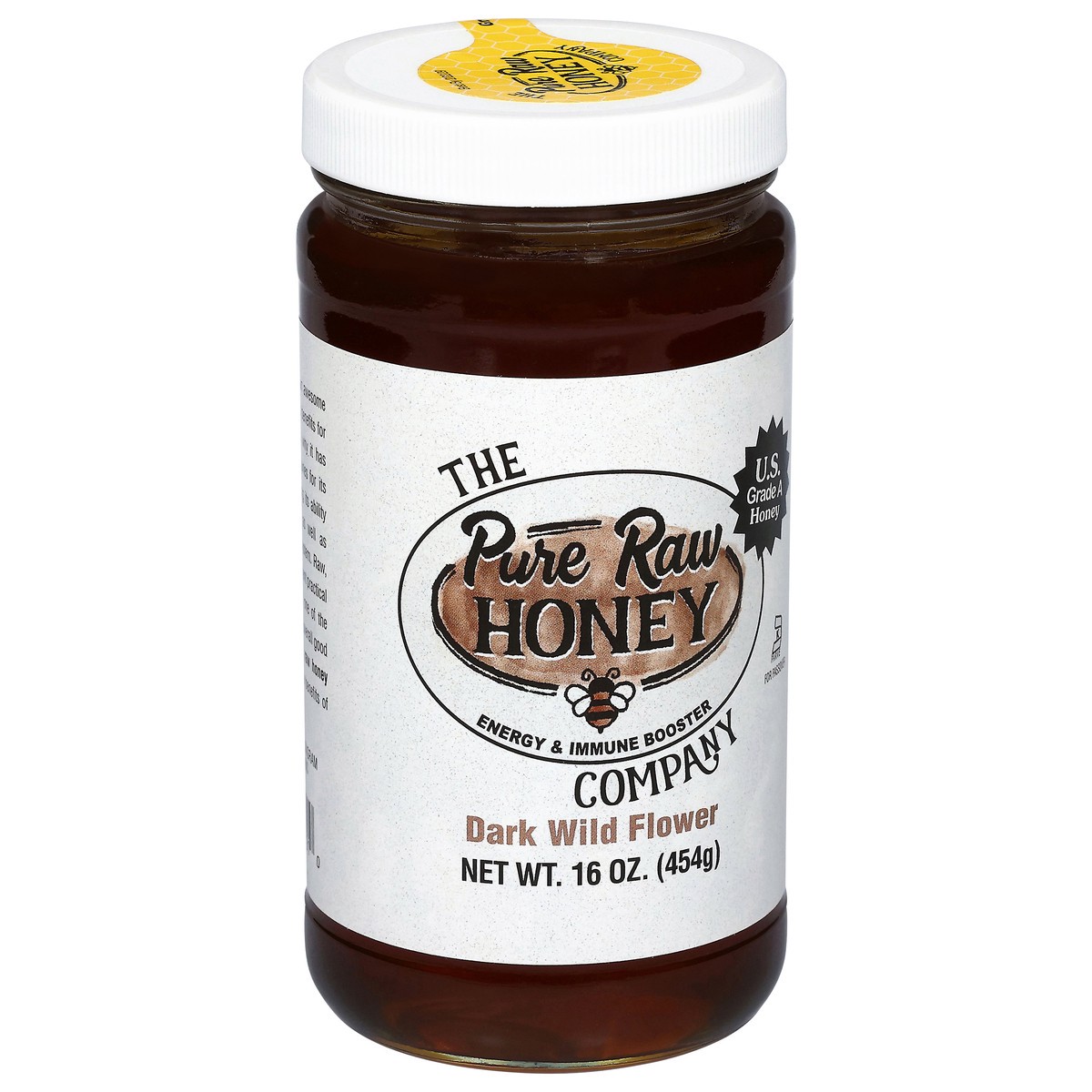 slide 8 of 14, The Pure Raw Honey Company Dark Wild Flower Honey 16 oz, 160z