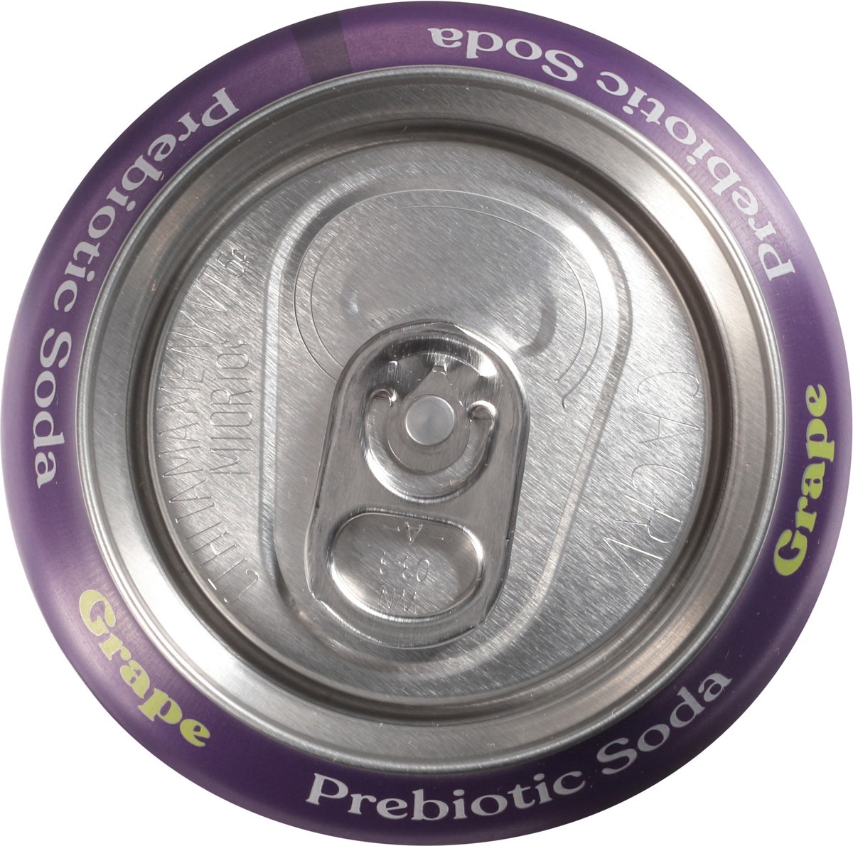 slide 5 of 9, Poppi Grape Prebiotic Soda Can, 12 fl oz