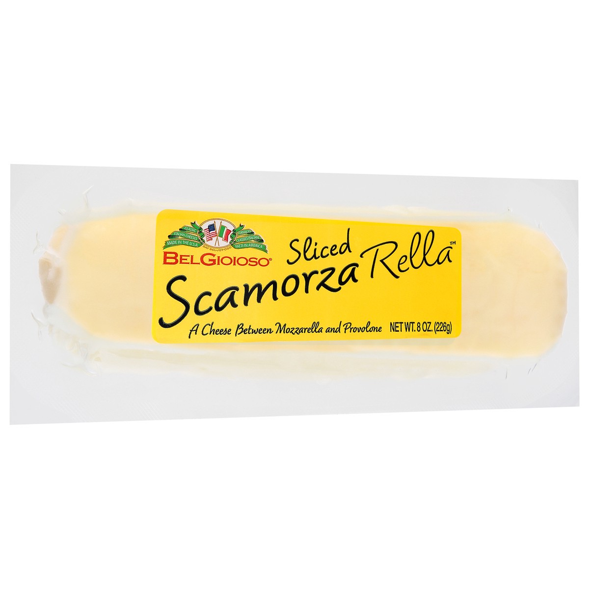 slide 2 of 9, Belgioioso Sliced Scamorza Rella Cheese - 8 Oz, 8 oz