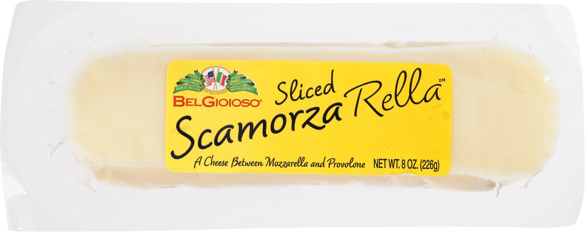 slide 6 of 9, Belgioioso Sliced Scamorza Rella Cheese - 8 Oz, 8 oz