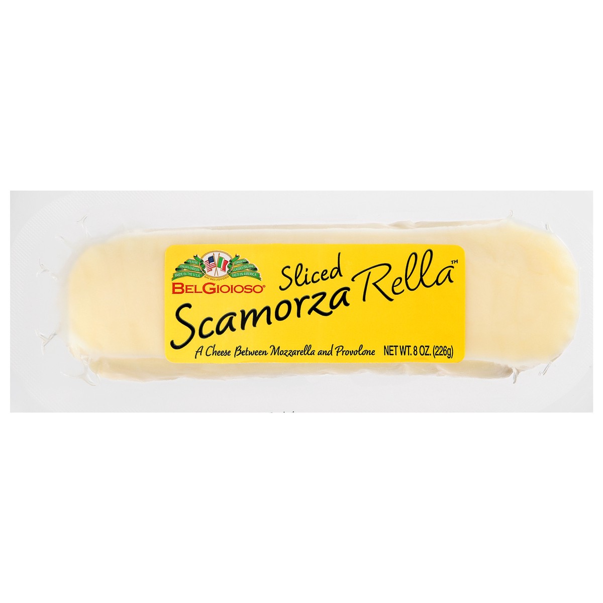 slide 1 of 9, Belgioioso Sliced Scamorza Rella Cheese - 8 Oz, 8 oz