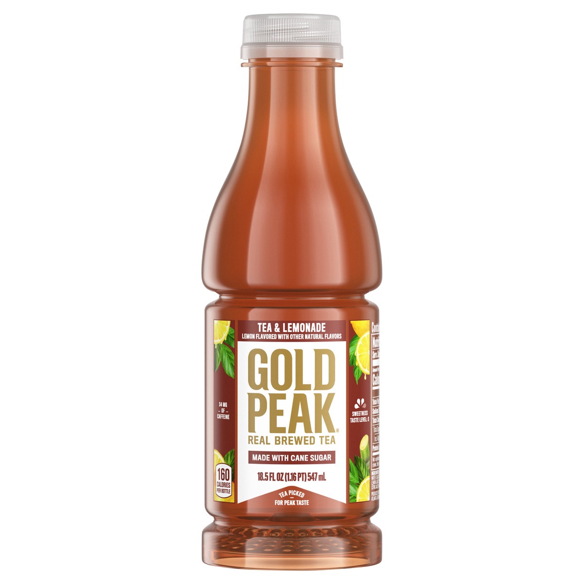 slide 1 of 1, Gold Peak Lemonade Tea Bottle- 18.50 fl oz, 18.50 fl oz