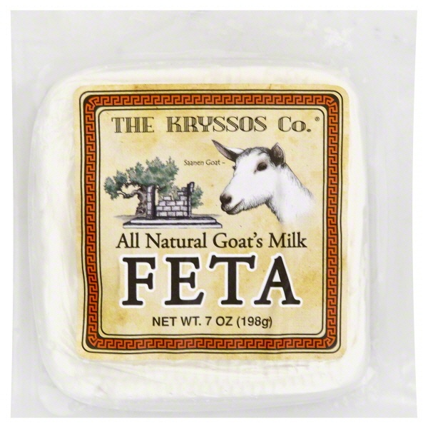 slide 1 of 1, Kryssos Cheese, Goat's Milk, Feta, 7 oz