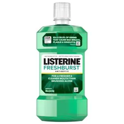 Listerine Freshburst Intense Antiseptic Mouthwash, Intense Spearmint, 250 mL