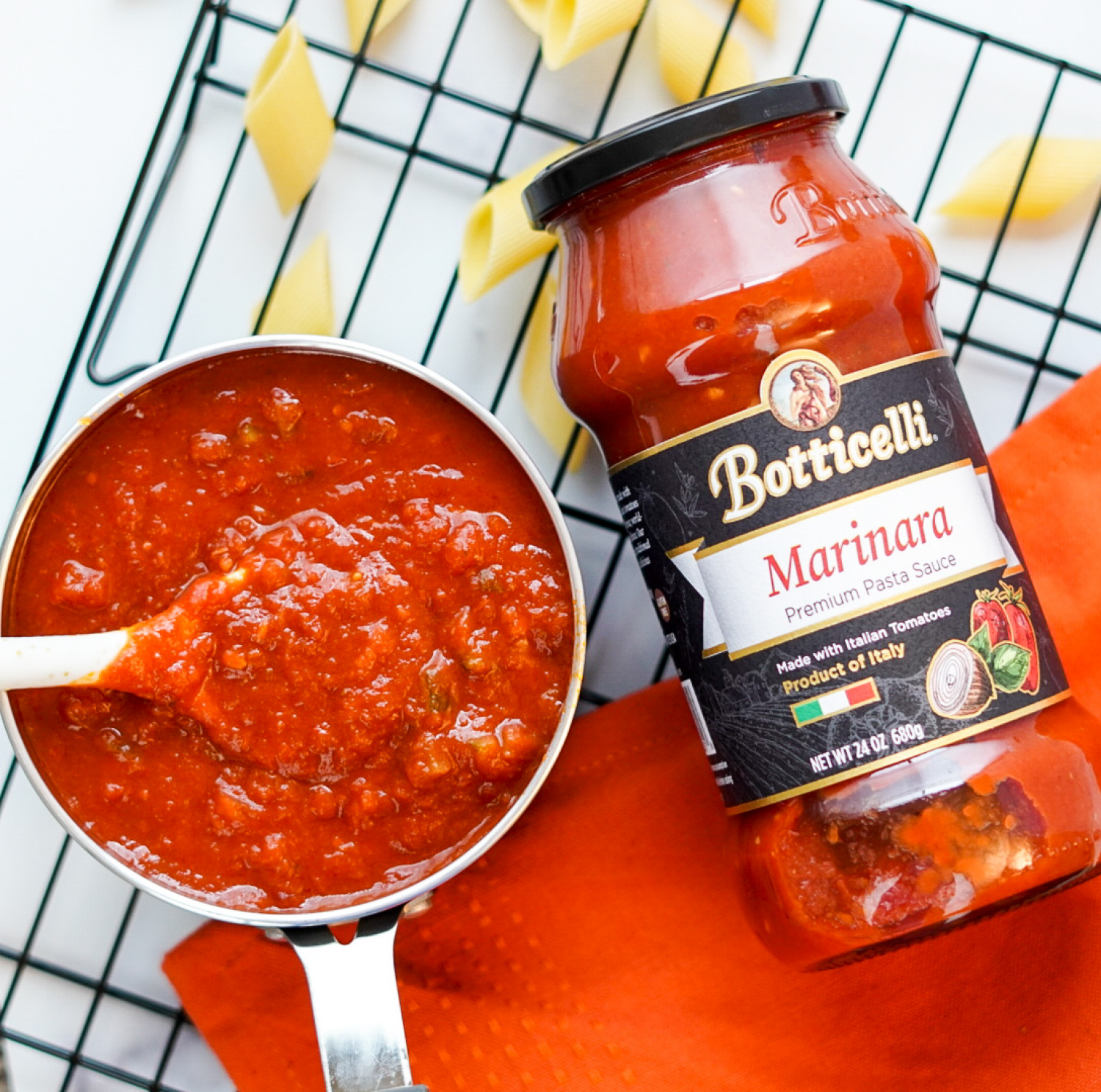 slide 5 of 8, Botticelli Premium Marinara Pasta Sauce 24 oz, 24 oz