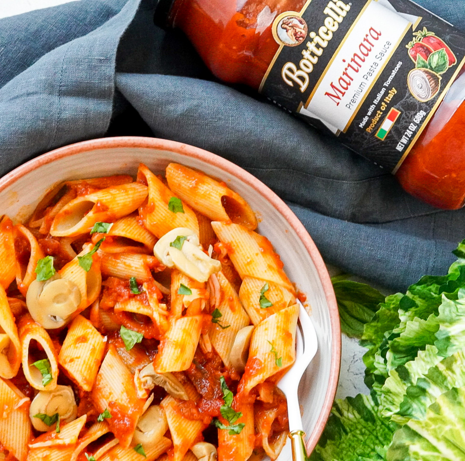 slide 7 of 8, Botticelli Premium Marinara Pasta Sauce 24 oz, 24 oz