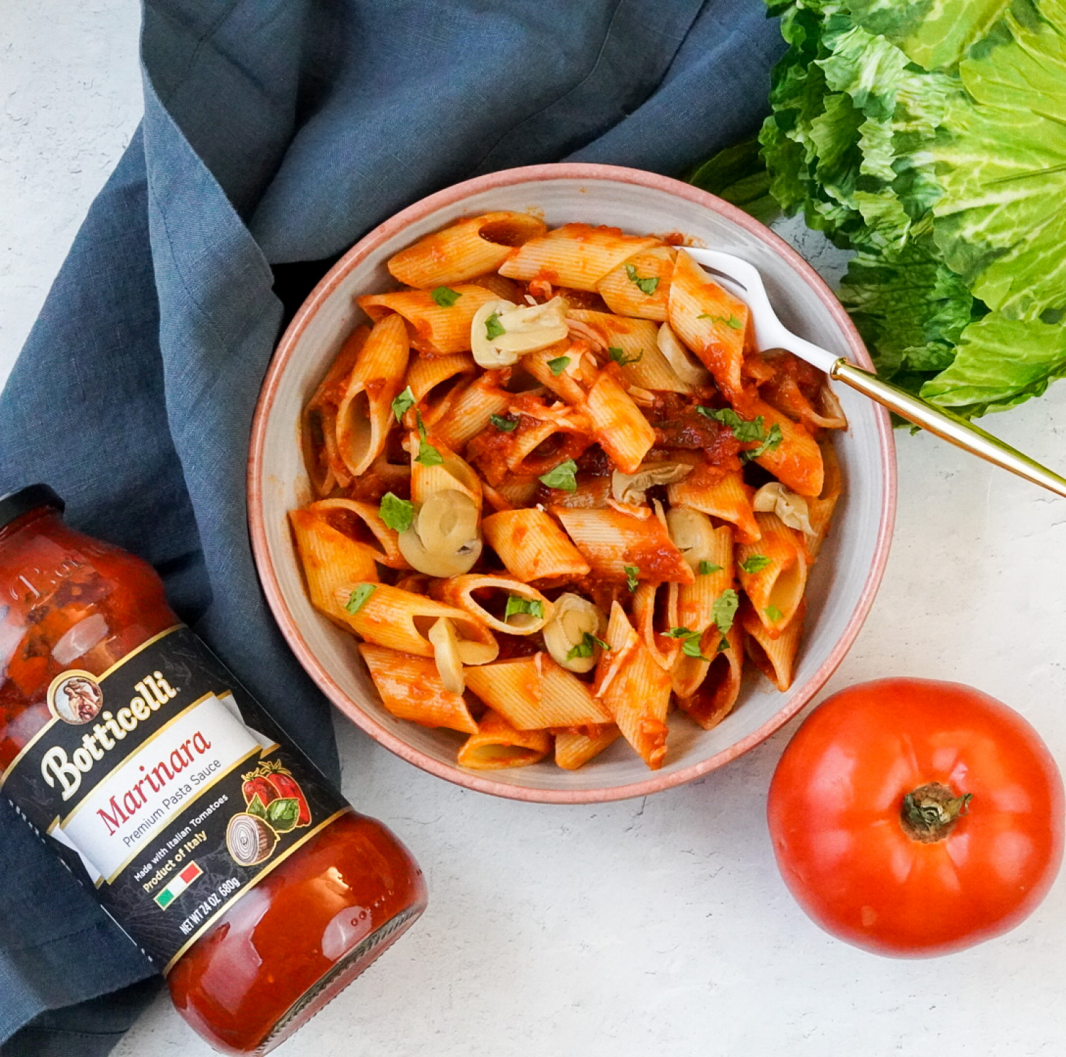 slide 8 of 8, Botticelli Premium Marinara Pasta Sauce 24 oz, 24 oz