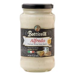 Botticelli Alfredo Premium White Pasta Sauce 14.5 oz