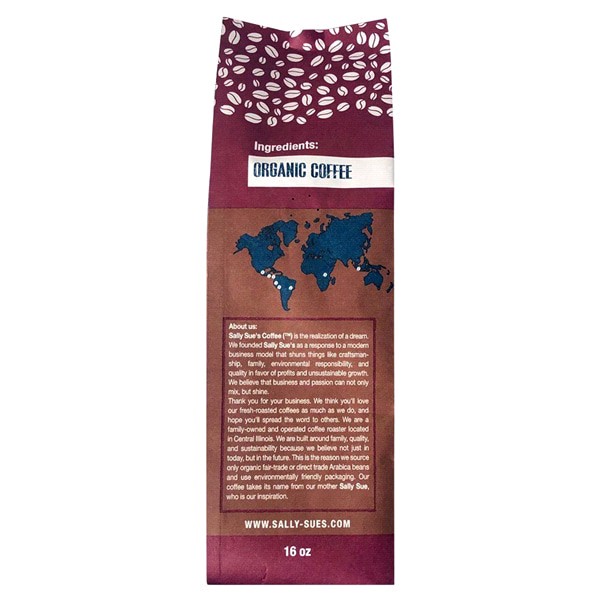 slide 4 of 5, Fair Trade organic Colombia dark roast - 14 oz, 14 oz