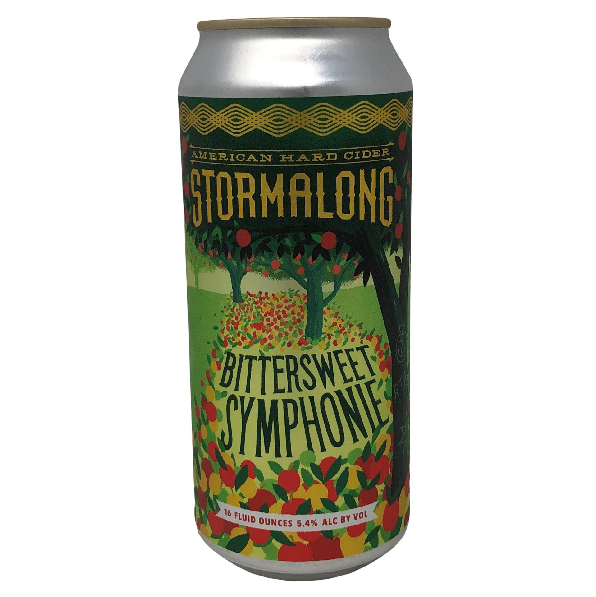 slide 1 of 1, Stormalong Cider Bittersweet Symphonie, 16 fl oz