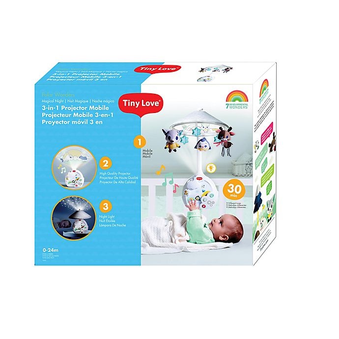 slide 10 of 14, Tiny Love Polar Wonders Magical Night 3-in-1 Projector Mobile, 1 ct