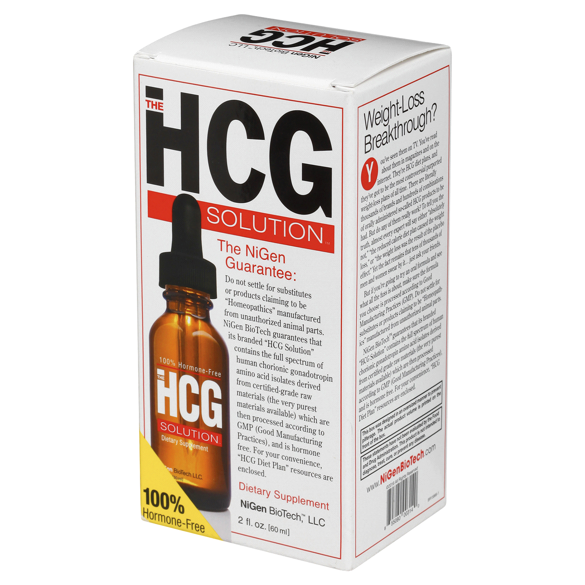 slide 4 of 7, HCG Solution Weight Loss Solution, 2 oz