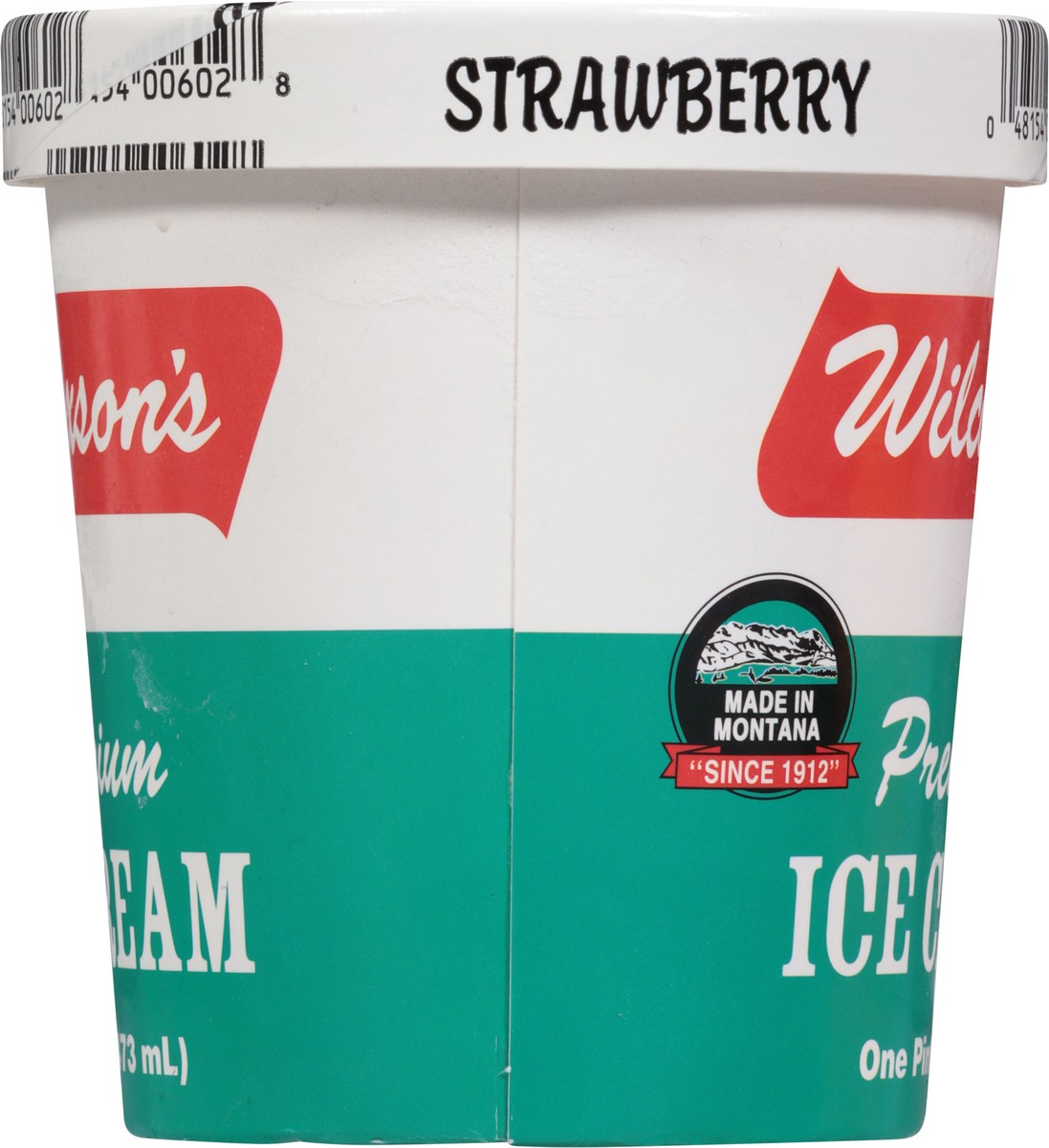 slide 3 of 13, Wilcoxson's Premium Strawberry Ice Cream 1 pt, 1 pint