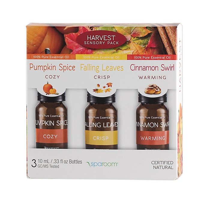 slide 3 of 3, SpaRoom Harvest Sensory Essential Oils, 3 ct