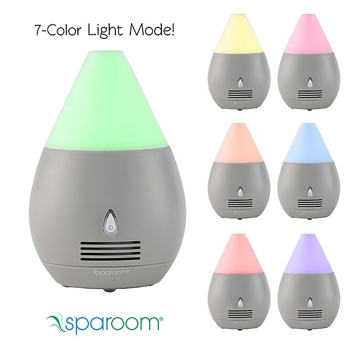 slide 4 of 4, SpaRoom Mini Scentifier USB-Powered Fan Diffuser with Bonus Essential Oil - Blush, 1 ct