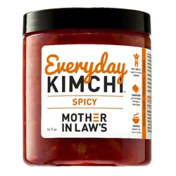 MOTHER IN LAWS Mil Everyday Spicy Vegan Kimchi, 16 Oz