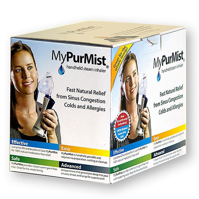 slide 4 of 5, MyPurMist Handheld Steam Inhaler, 1 ct