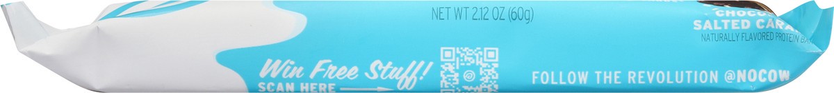 slide 10 of 13, No Cow Dipped Chocolate Salted Caramel Protein Bar, 2.12 oz